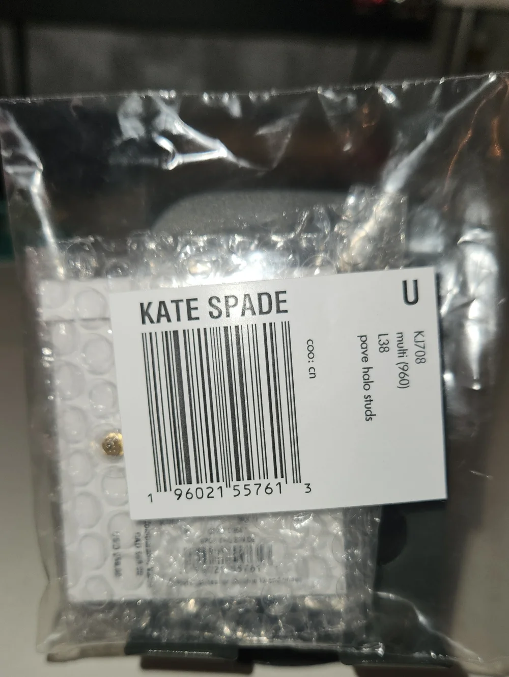 kate spade gold tone